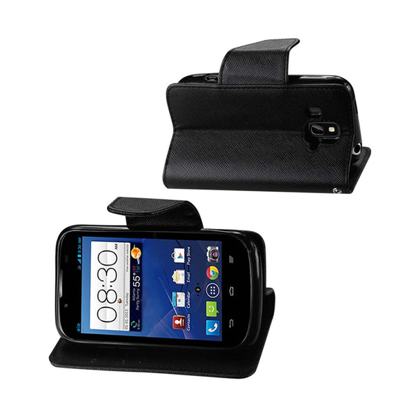 ZTE Overture 3-In-1 Wallet Case