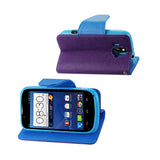  ZTE Overture 3-In-1 Wallet Case In Purple