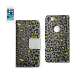 iPhone Se/ 5S/ 5 3-In-1 Animal Leopard Print Wallet Case