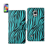 Samsung Galaxy S5 3-In-1 Animal Leopard Print Wallet Case