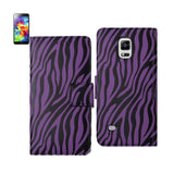 Samsung Galaxy S5 3-In-1 Animal Leopard Print Wallet Case