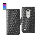 LG Leon Rhombus Wallet Case