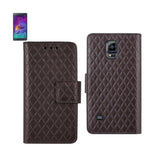 Samsung Galaxy Note 4 Rhombus Wallet Case