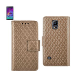 Samsung Galaxy Note 4 Rhombus Wallet Case