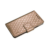  Samsung Galaxy Note 4 Rhombus Wallet Case In Champagne