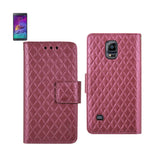 Samsung Galaxy Note 4 Rhombus Wallet Case