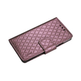  Samsung Galaxy Note 4 Rhombus Wallet Case In Pink