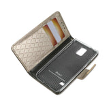  Samsung Galaxy S5 Rhombus Wallet Case In Champagne