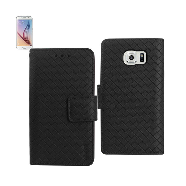 Samsung Galaxy S6 Braided Wallet Case