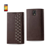 Samsung Galaxy Note 3 Studs Wallet Case