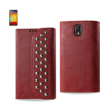 Samsung Galaxy Note 3 Studs Wallet Case