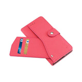  iPhone 6 Plus/ 6S Plus Wallet Case With Slide Out Pocket And Fold Stand In Hot Pink