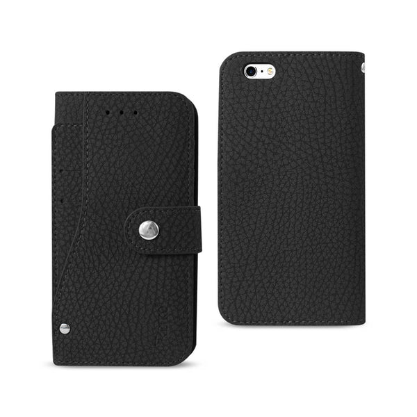 iPhone 6/ 6S Wallet Case With Slide Out Pocket And Fold Stand