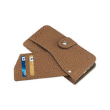  iPhone 6/ 6S Wallet Case With Slide Out Pocket And Fold Stand In Brown