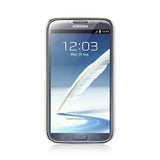 Sam Galaxy Note 2 Crystal Rubber Case W/Fabric