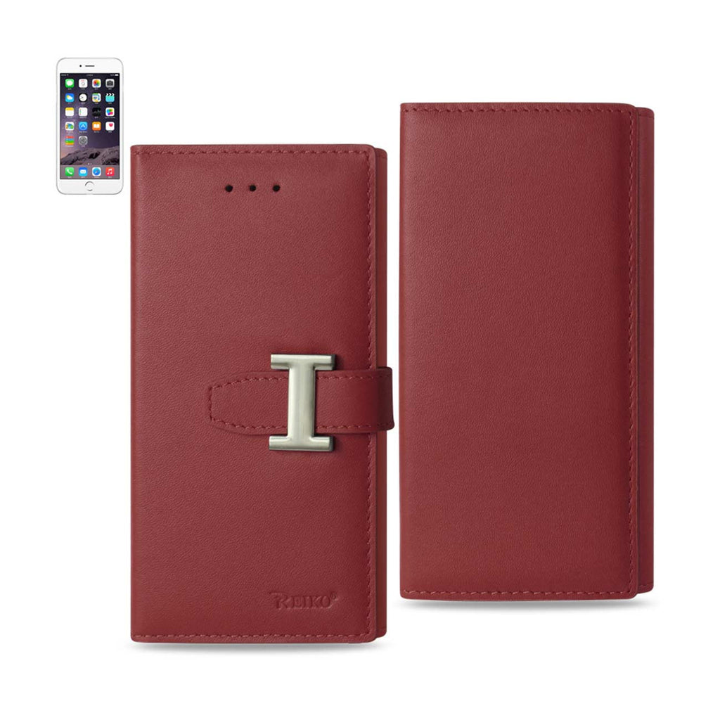 iPhone 6 Plus Genuine Leather Rfid Wallet Case