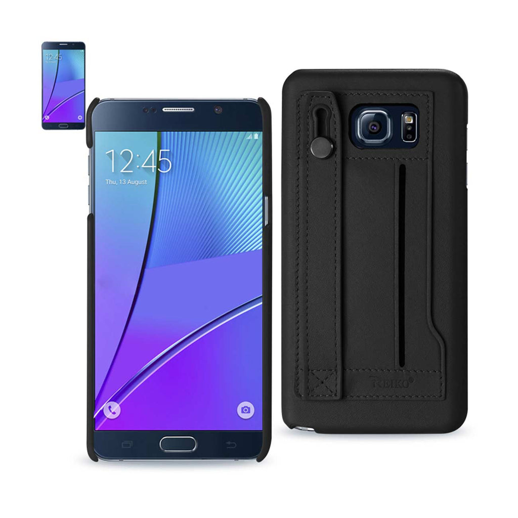 Samsung Galaxy Note 5 Genuine Leather Hand Strap Case