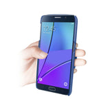  Samsung Galaxy Note 5 Genuine Leather Hand Strap CaseBlue