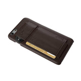  iPhone 6 Plus Rfid Genuine Leather Case Protection And Key Holder In Umber