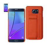 Samsung Galaxy Note 5 Rfid Genuine Leather Case Protection And Key Holder