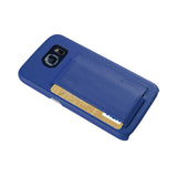  Samsung Galaxy S6 Rfid Genuine Leather Case Protection And Key HolderBlue