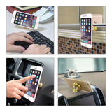  Universal Super Suction Magnetic Car Stand Mount Holder In Gold