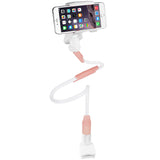  Universal Long Flexible Arms Phone Holder In White