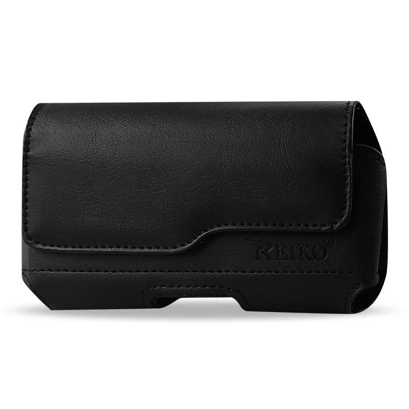 Horizontal Z Lid Leather Pouch iPhone4 Plus