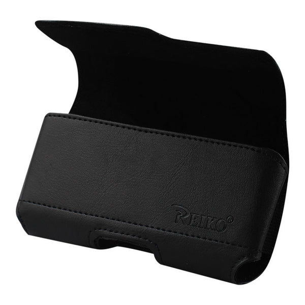 Horizontal Z Lid Leather Pouch iPhone4 Plus