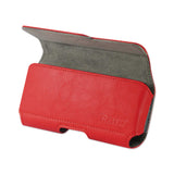 Horizontal Z Lid Leather Pouch Samsung Galaxy S3/ I9300/ R53 X Plus Red