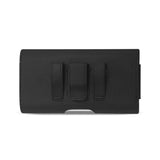 Horizontal Leather Pouch Samsung Galaxy S6 Black With Card Holder (6.05X3.18X0.67 Inches Plus)