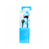  Bass In Ear Headphones With Mic In Orange