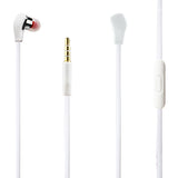 Colorful In Ear Headphones With Tangle Free Cable And Mic