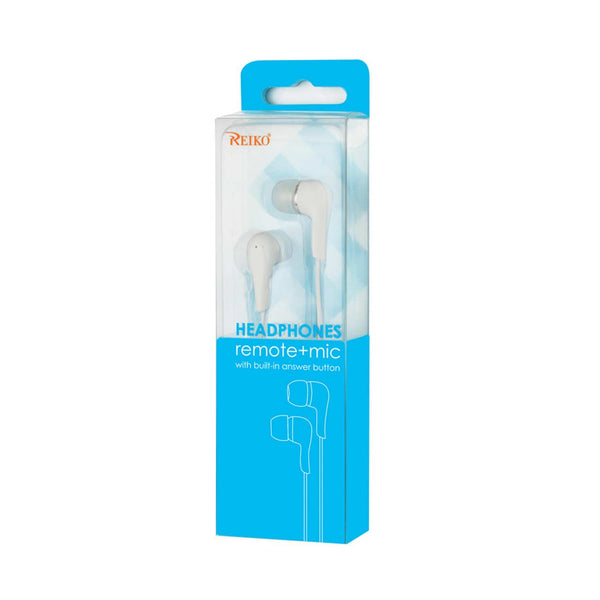 In Ear Headphones With Tangle Free Cable And Mic