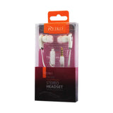  Shake Proof In Ear Headphones With Mic In White