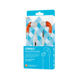  In-Ear Headphones With Mic In Orange