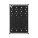 Apple? iPad? Mini Chrome Case Plaid Studded Diamond