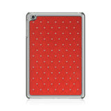 Apple? iPad? Mini Chrome Case Plaid Studded Diamond