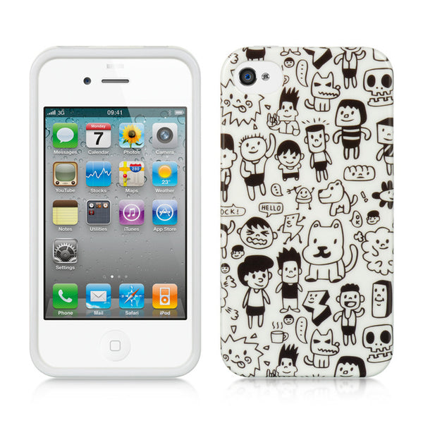 iPhone4/ iPhone4S TPU Imd Case