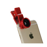 180Degree Fish Eye Lens Red