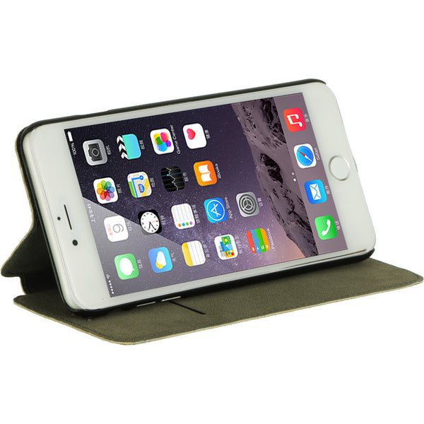 Apple iPhone Plus  Leather Pouch Stand