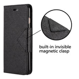 Apple iPhone 6/6S Pyramid Leather Wallet Case  