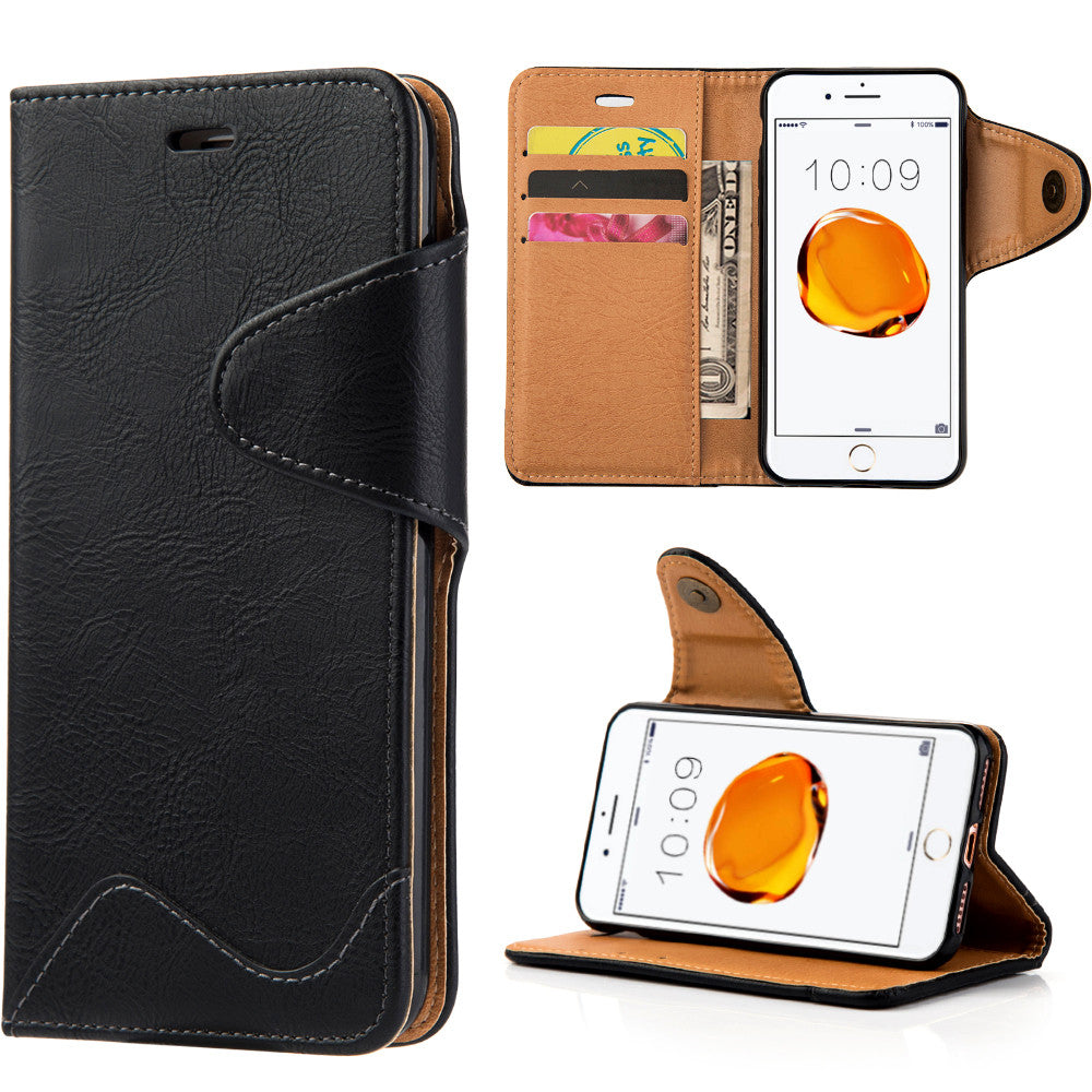 Apple iPhone7 Executive Luxury Leather Wallet Case