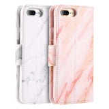 Apple iPhone7 Plus Marble Wallet Pouch Case With Card Slots