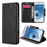 Samsung Galaxy S7 Pyramid Leather Wallet Case