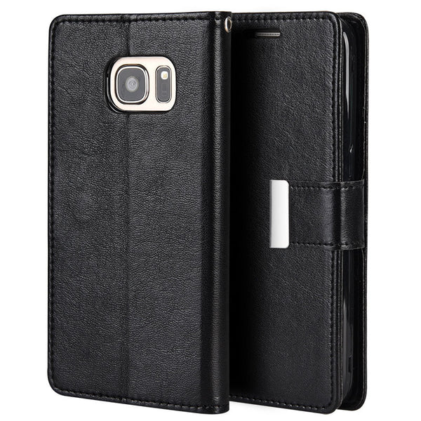 Samsung Galaxy S7 Compartment Card Slots Wallet Pouch