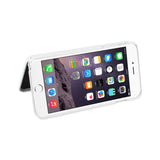  iPhone 6 Plus/ 6S Plus Hidden Mirror Wallet Case With Kickstand Function In White