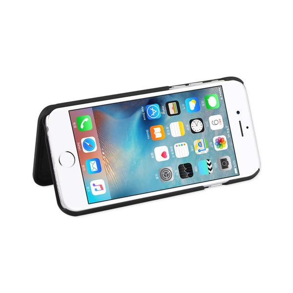 iPhone 6/ 6S Hidden Mirror Wallet Case With Kickstand Function