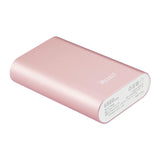  2A5V 6800Mah Universal Power Bank With Micro Cable And Dural Output Port In Rose Gold