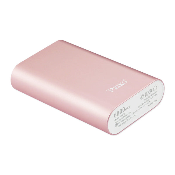 2A5V 6800Mah Universal Power Bank With Micro Cable